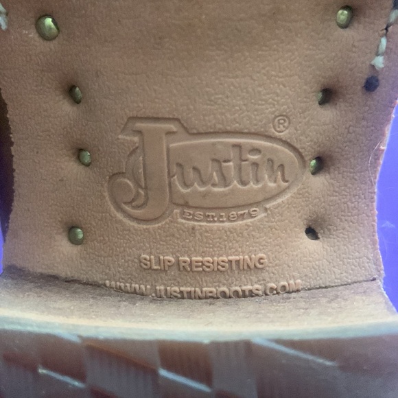 Justin Cowboy Boots - Picture 12 of 12